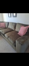 Next Olive Green Velvet Corner