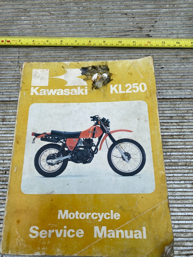 Kawasaki kl250 service manual - kl250,