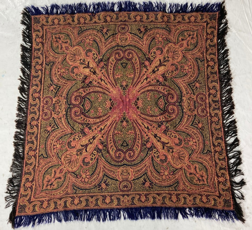 Vintage woven wool kashmiri - wool,