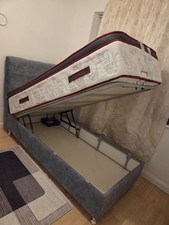 Single Bed Frame and Mattress