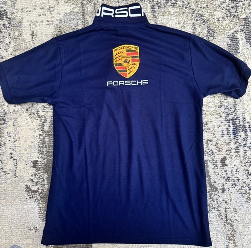 Porsche dark navy - porsche, polo