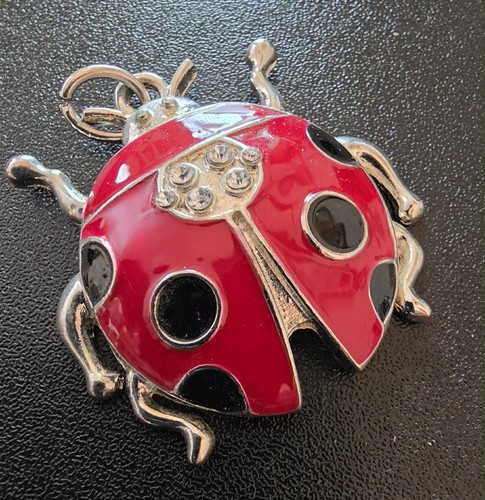 Red black enamel - &,