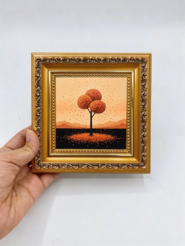 Hand drawn autumn falling - hand,