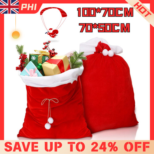 Xxl santa sack luxury velvet - xxl,