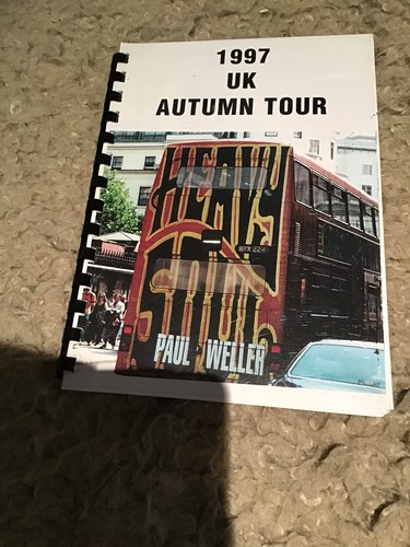 Paul weller 1997 - paul, tour