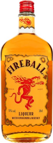 Fireball cinnamon whisky - cinnamon,