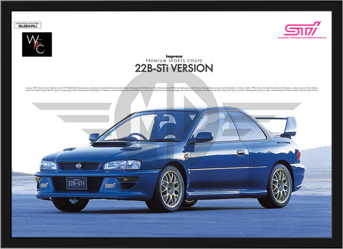 Subaru impreza 22b sti - subaru,
