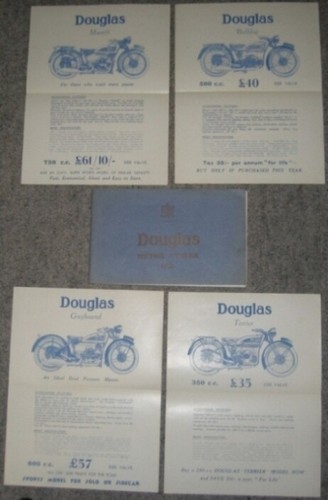 Douglas motor cycles 1932 - douglas,