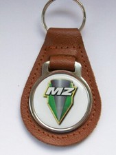 MZ ACRYLIC BADGED TAN LEATHER