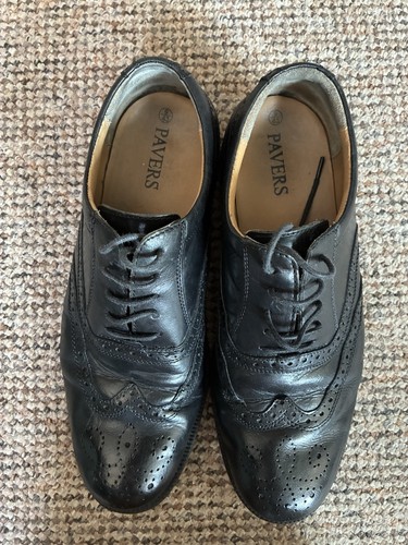 Men black paver shoes size - men’s,