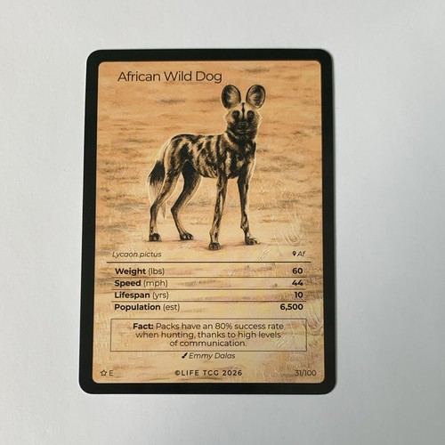 Life tcg african - life,