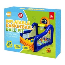 Inflatable Basketball Hoop with Balls