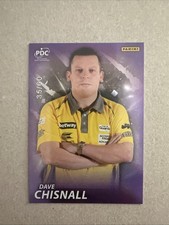 Panini PDC Premier League Darts 2025 Dave Chisnall Parallel Card 35/60