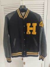 Mens Vintage Varsity Jacket USA Good Condition Size M 