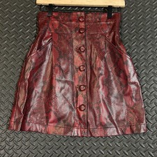 Zara Red Snake Print Mini