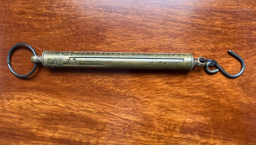 Vintage salter brass newton - vintage,