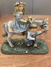 The Leonardo Collection Figurine A Country Ride by Christine Haworth