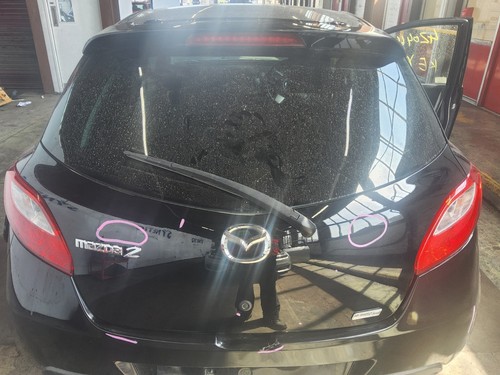 Tailgate boot black mazda - boot,