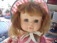 VINTAGE JESMAR 18" SPANISH DOLL ALL ORIGINAL OUTFIT  USED TO TALK! PRETTY DOLL