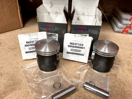 Vertex piston kits yamaha - vertex,