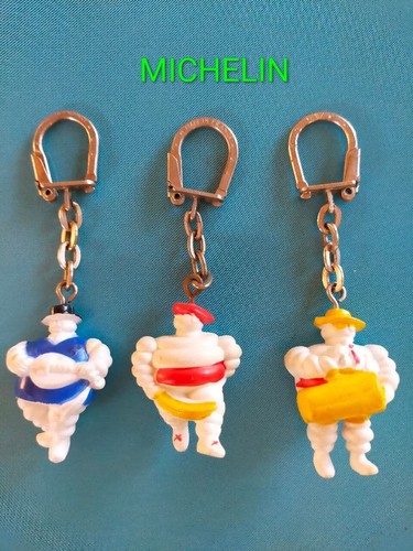 Michelin bibendum keychain - michelin,