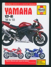 Yamaha YZF-R1 (98-03) Haynes Repair Manual Book 998 YZFR1 YZFR Sports EXUP FV29