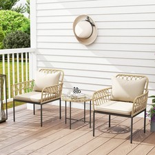 Rattan bistro set garden - rattan, set,