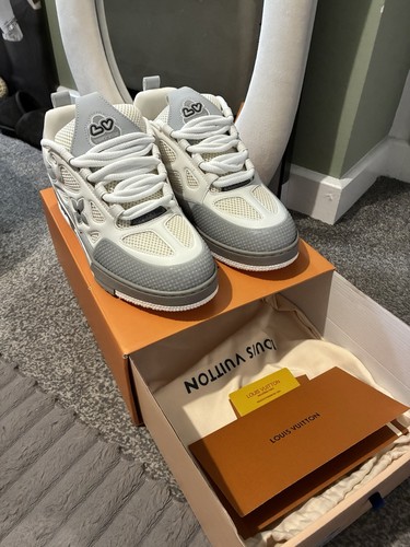 Skates white grey low - skates,
