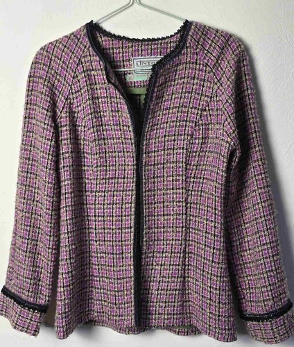Linton tweed pink purple - pink,