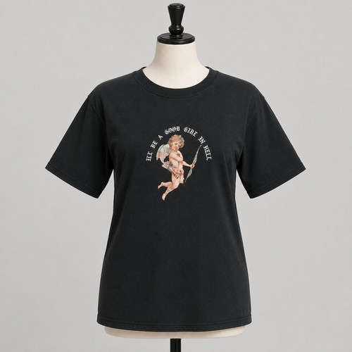 Angel cupid good girl shirt - cupid,