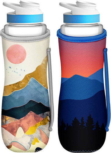 Water bottle sleeve - water,