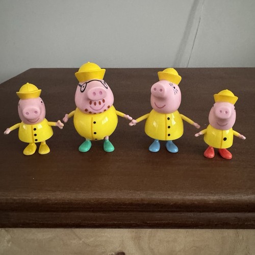 Peppa pig family posable - peppa,