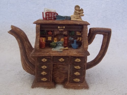 Old fashioned roll top desk - old,