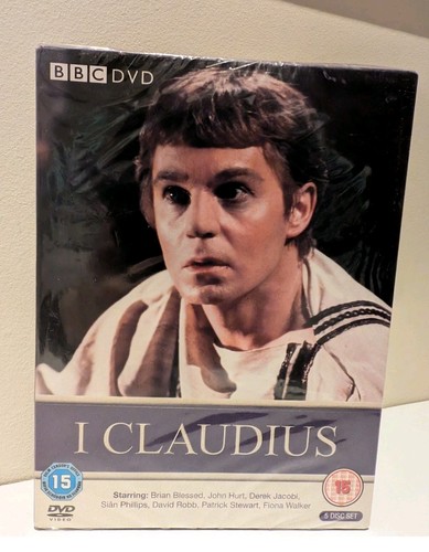 New claudius dvd set - new,