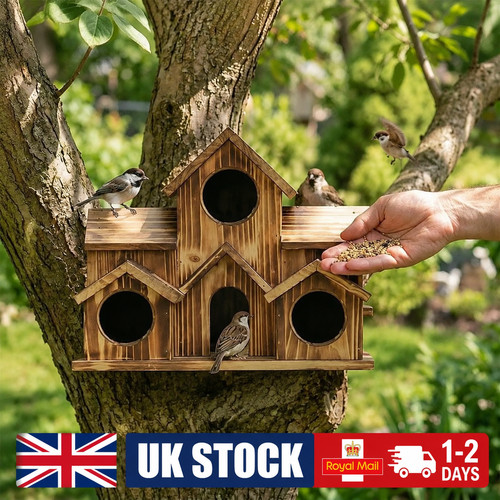 Garden bird house hanging - garden,