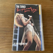 VHS Video Tape - Tina Turner -