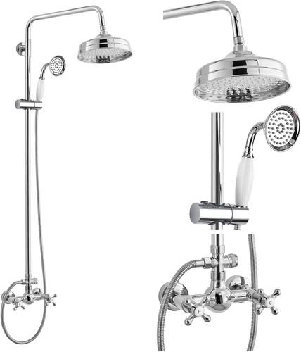 Inch wall mount rain shower - 8,