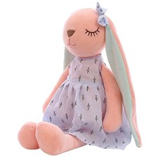 35CM Cute Cartoon Long Ears Rabbit Doll Baby Soft Plush Toys For Children Bunny