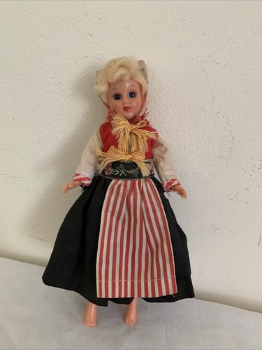 Beautiful vintage doll swiss - doll,