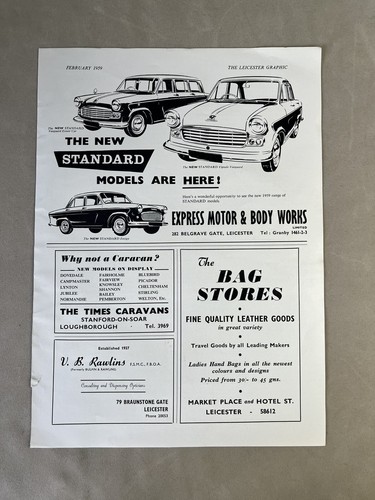 Standard motor cars - motor,