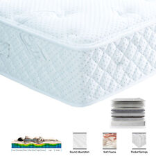 1800 POCKET SPRUNG  LATEX  FIRM MATTRESS FOAM ENCAPSULATED FREE DELIVERY 