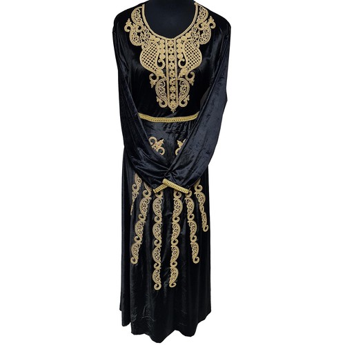 Moroccan women black blue - moroccan,