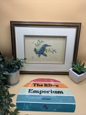 Original Anthony R Camp Decoupage Art Print Framed