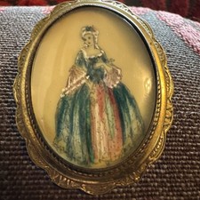 Vintage Brooch TLM. Hand