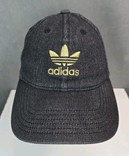 Adidas Black Denim womens hat