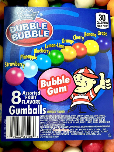 Dubble bubble inch - dubble, bulk