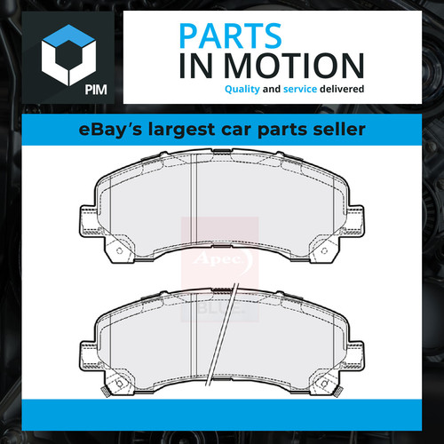 Brake pads set - brake, fits