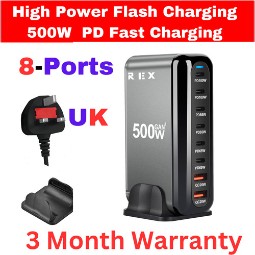 Usb charger hub 500w multi - charger,
