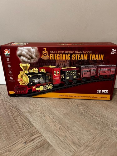 Brand new electric steam - brand, train
