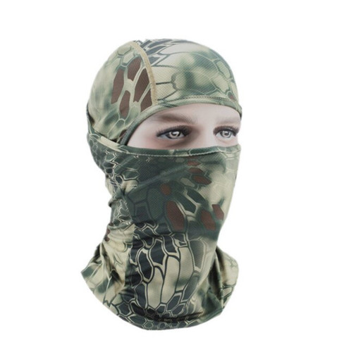 Snake camo face veil hunting - face,